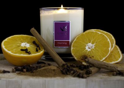 Warming Candle Orange, Cinnamon & Clove - 300mls