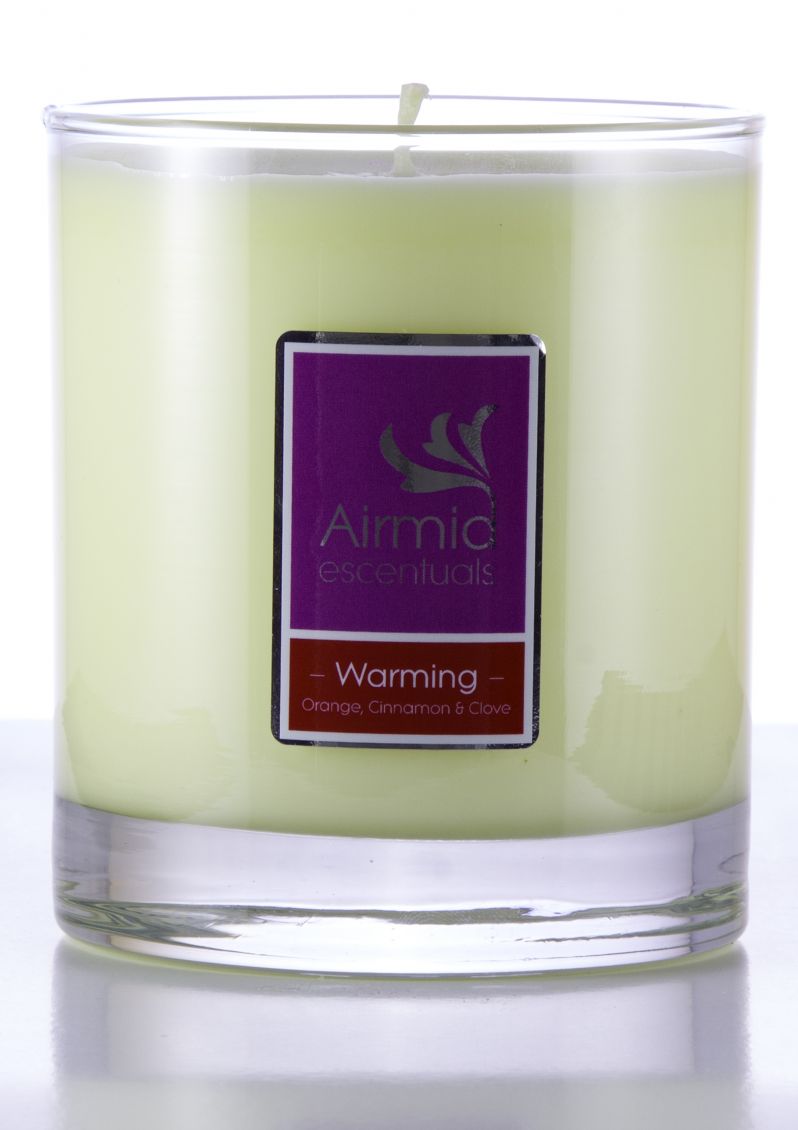 Warming Candle Orange, Cinnamon & Clove - 300mls